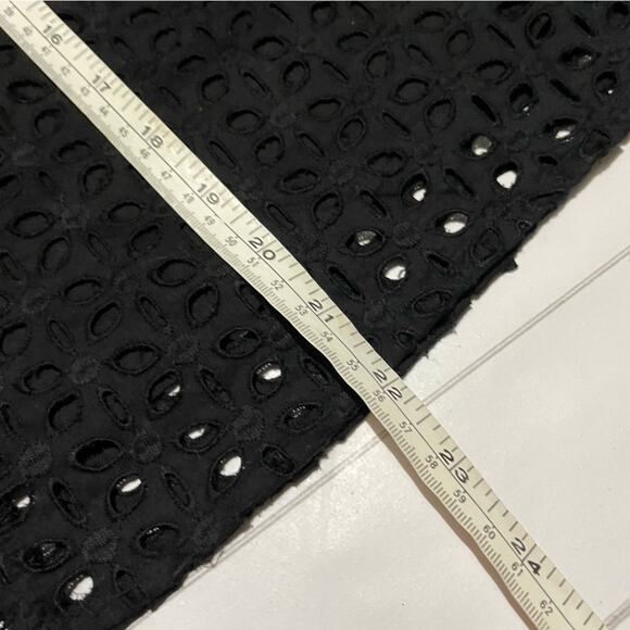 Apt. 9 NWT Black Eyelet Lace Aline Knee Length Skirt Women’s Size 8 - Picture 10 of 10